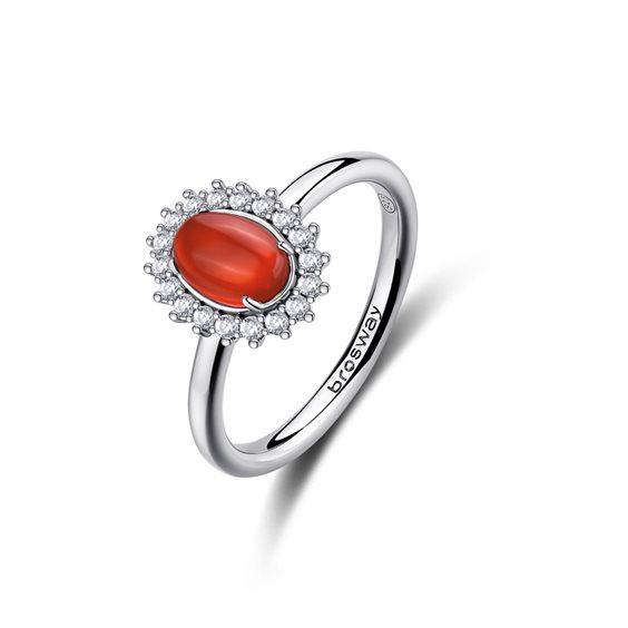 Anello Brosway Donna FANCY - PASSION RUBY in Argento FPR140E-18 - FPR140E-18
